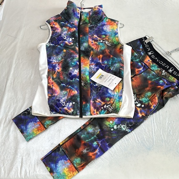 Spyder Jackets & Blazers - Spyder EXIT INSULATOR VEST & SLASH CAPRI - print